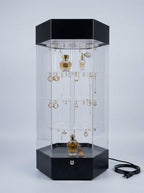 Earring and jewelry display storage tower – photo 3