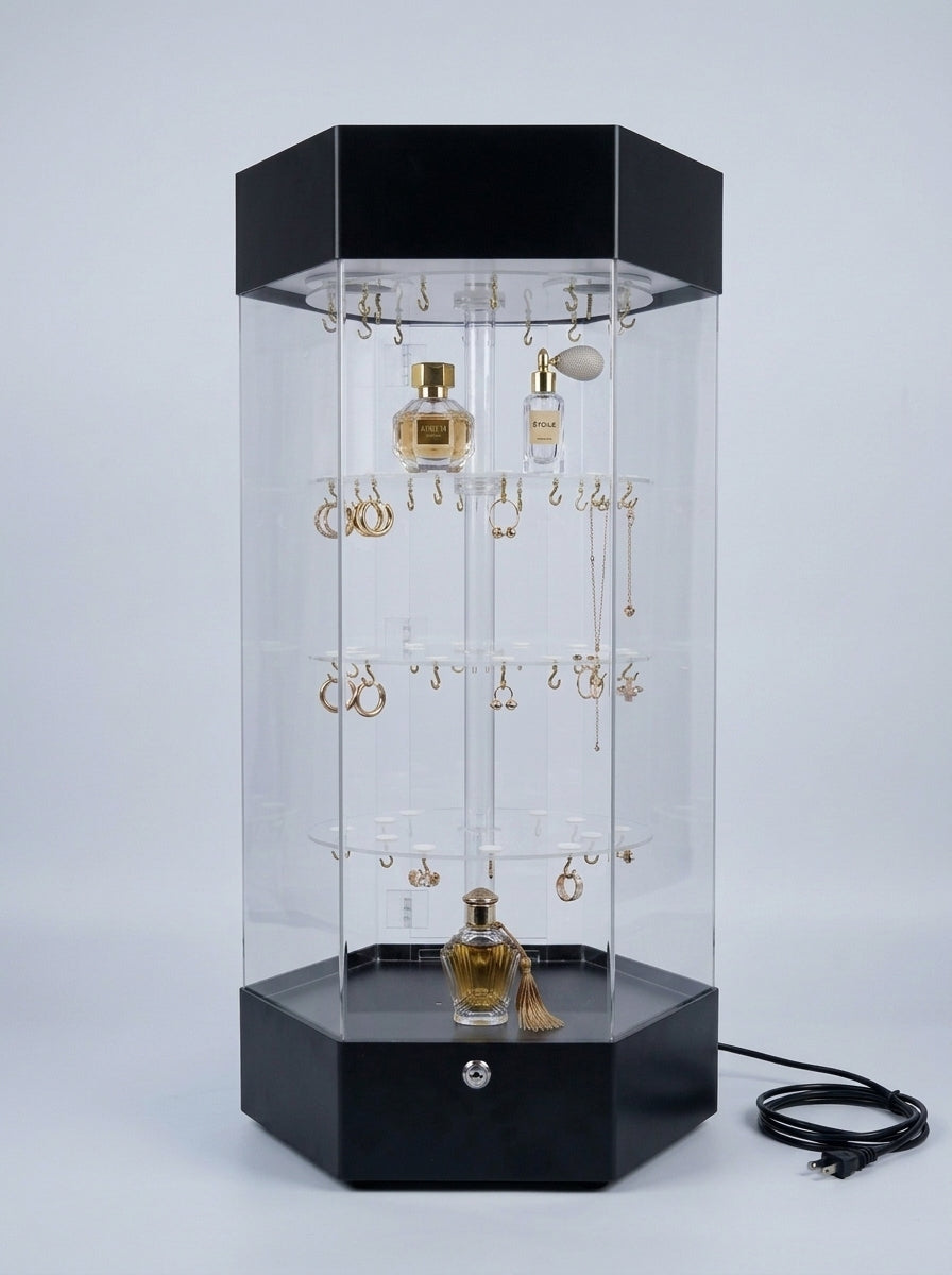 Earring & Jewelry Display Storage Tower