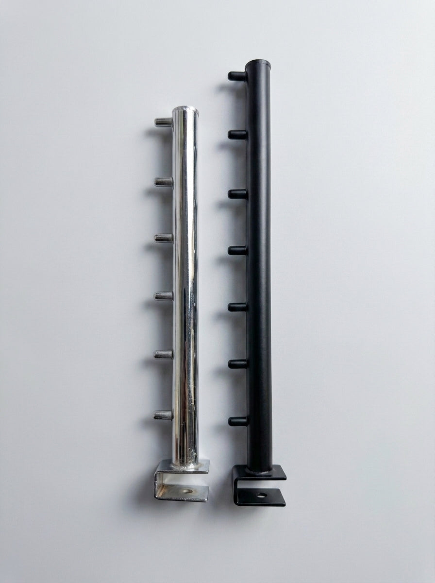 Display Handles – Pin-Style (Chrome & Black)