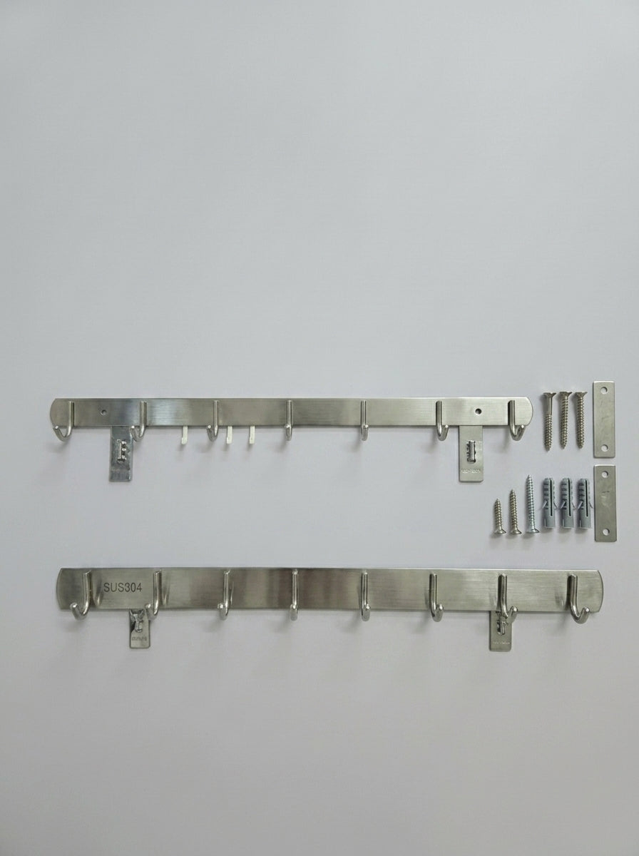 SUS304 Stainless Steel Wall Hook Rack