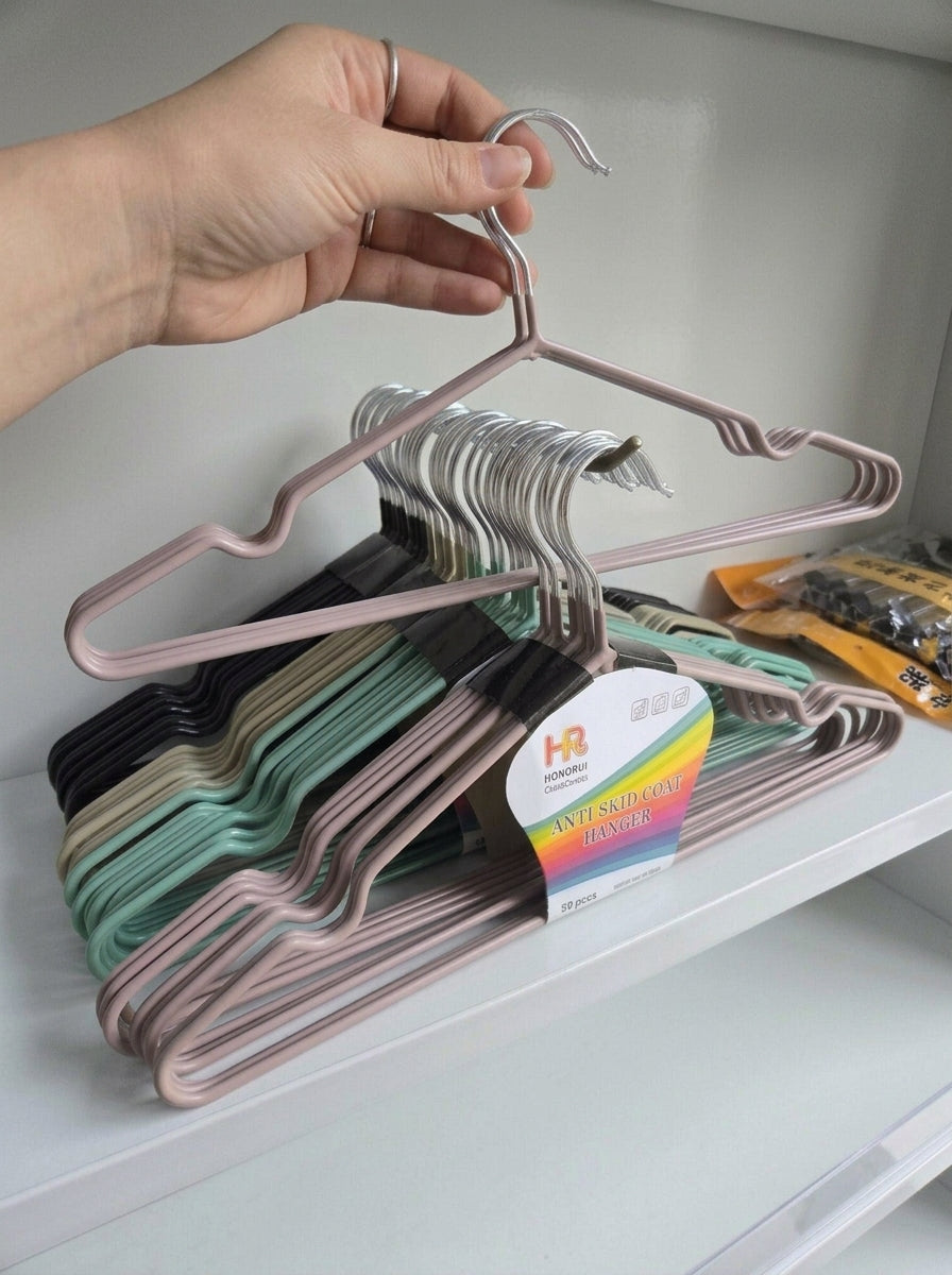 Anti-Skid Coat Hangers (10pcs)