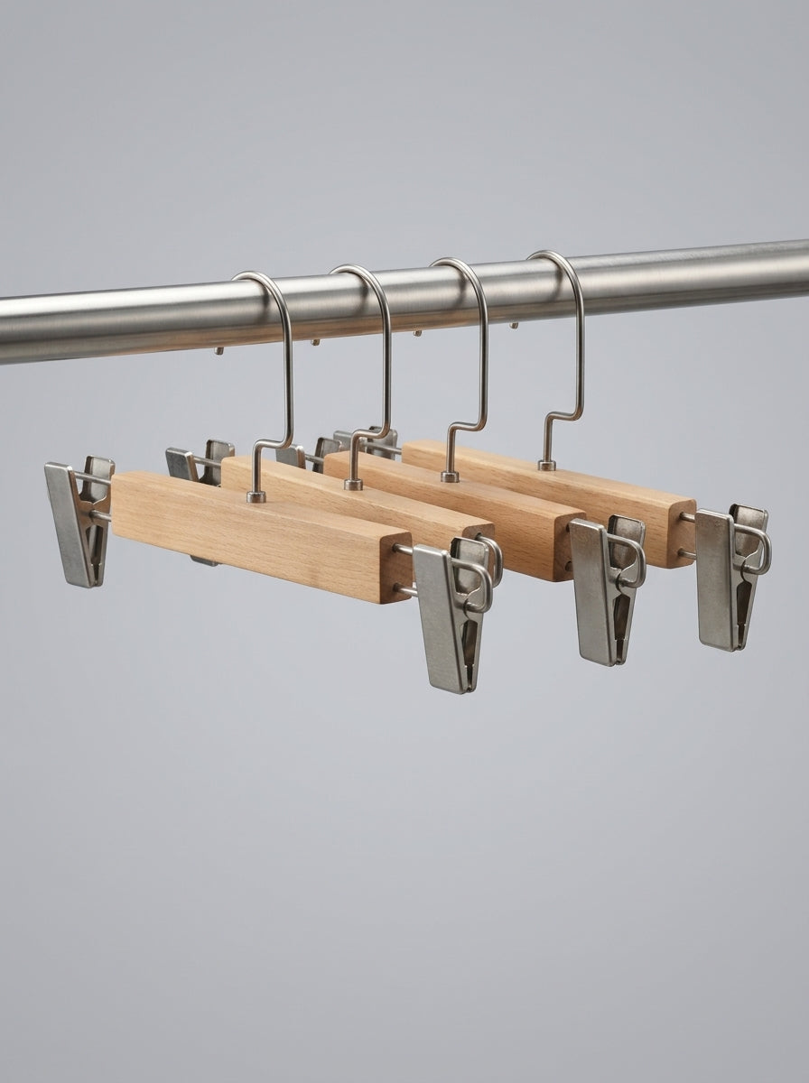 Wooden Clip Hanger (12pcs)