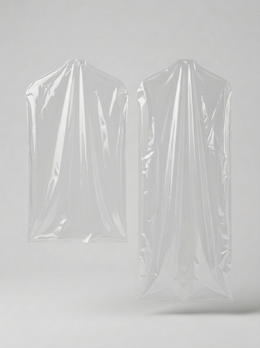 Clear Plastic Garment Cover Bag
