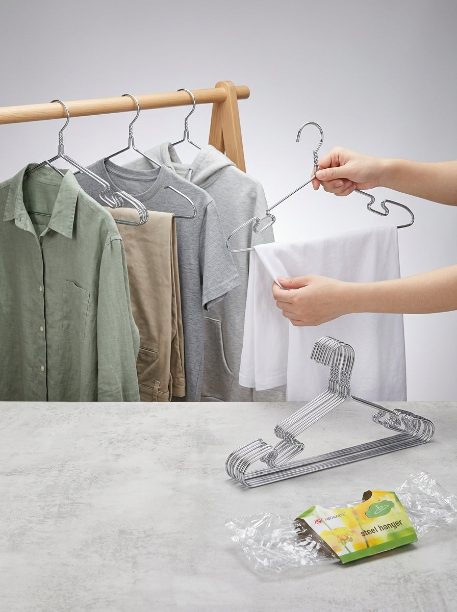 Stainless Steel Hanger (10pcs)