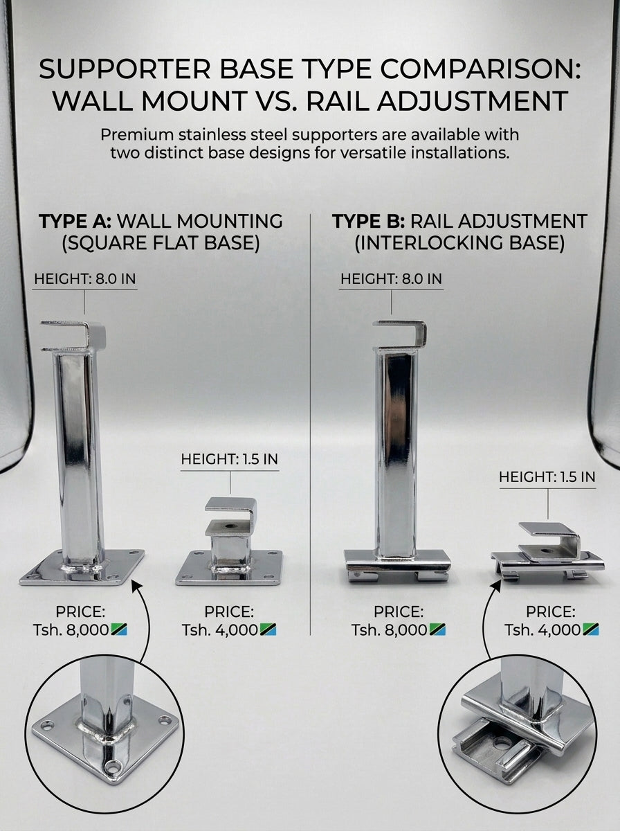 Stainless Steel Adjustable Display Support Stand