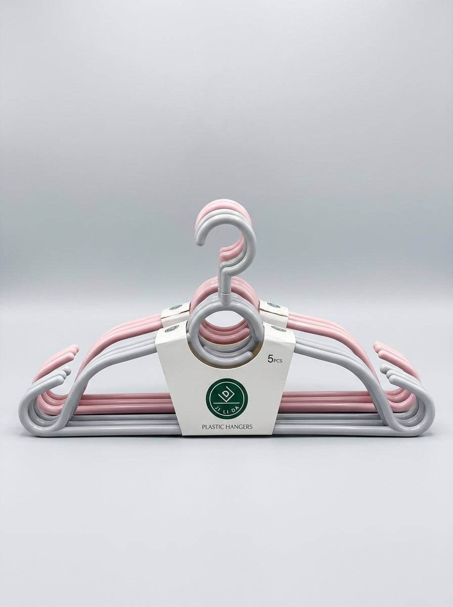 Plastic Hangers 5pcs
