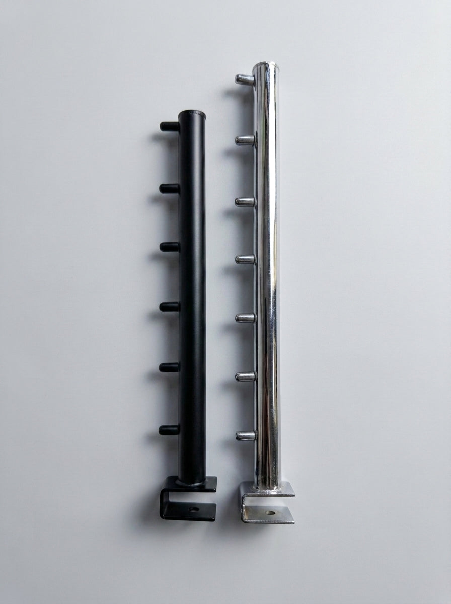Display Handles – Pin-Style (Chrome & Black)