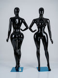 BBL Glossy Black Mannequin Pair