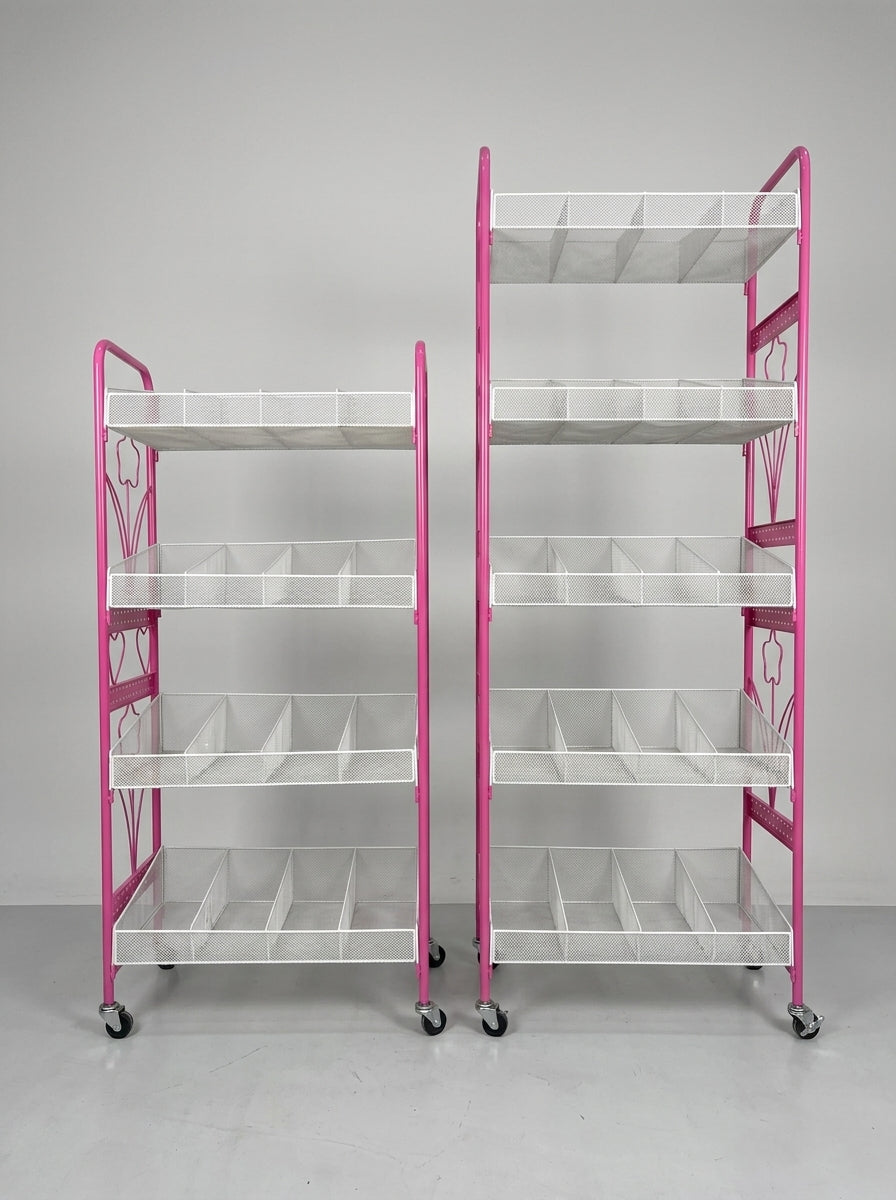 Modular Rolling Display Rack