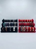 3-tier velvet bracelet and watch display stand – photo 3