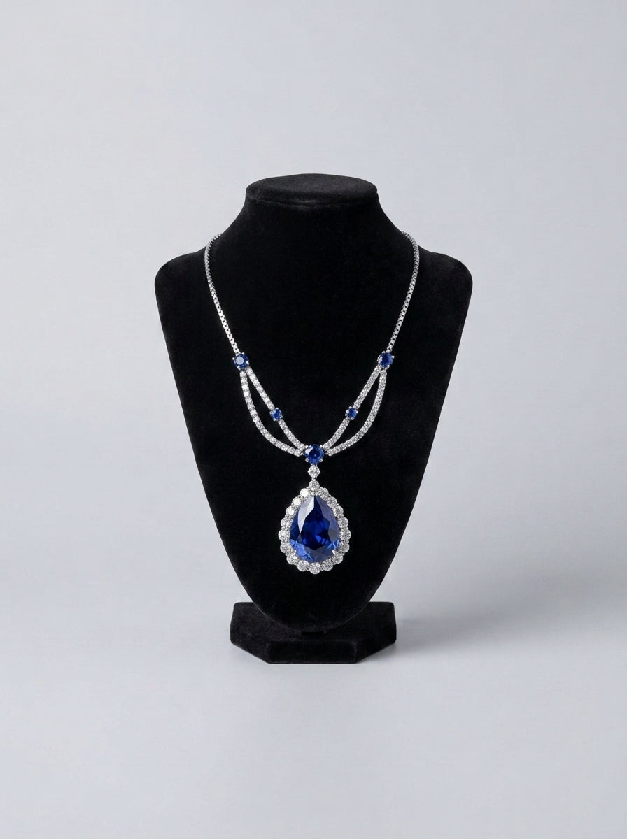 Velvet Necklace Display