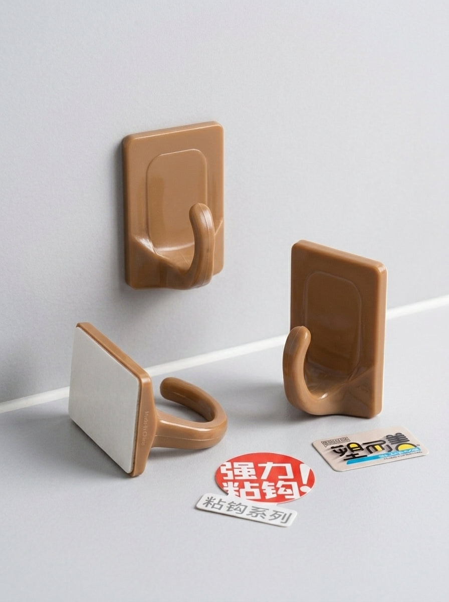 Adhesive Hooks (Triple)