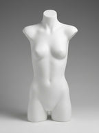 White Female Torso Mannequin