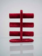 3-Tier Velvet Bracelet & Watch Stand