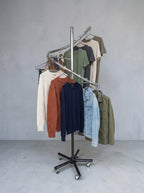 Spiral Garment Display Rack