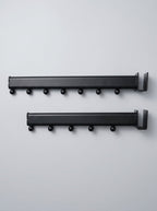 Premium Ball Waterfall Hooks – Forward-Angled Arm (Crossbar Top-Hook Mount)