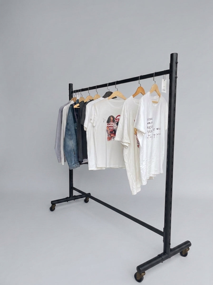 Rolling clothes rack – photo 2