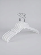 Clear Plastic Clothes Hangers (10pcs)