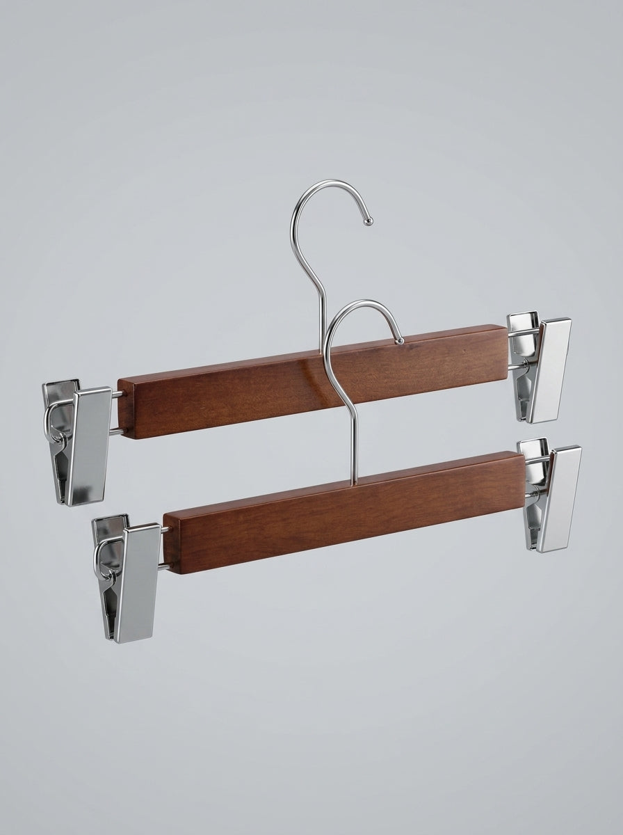 Wooden Clip Hangers – Pack of 12
