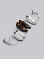 Chrome Zigzag Shoe Display Rack1