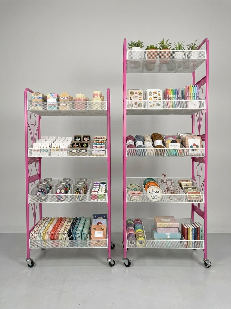 Modular Rolling Display Rack