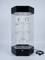 Earring and jewelry display storage tower – photo 5