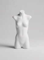 White Female Torso Mannequin