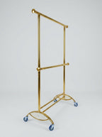 Premium multi-adjustable gold Z-rack garment rail – gold Z-rack Tanzania