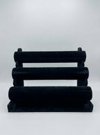 3-tier velvet bracelet and watch display stand – jewelry display Tanzania