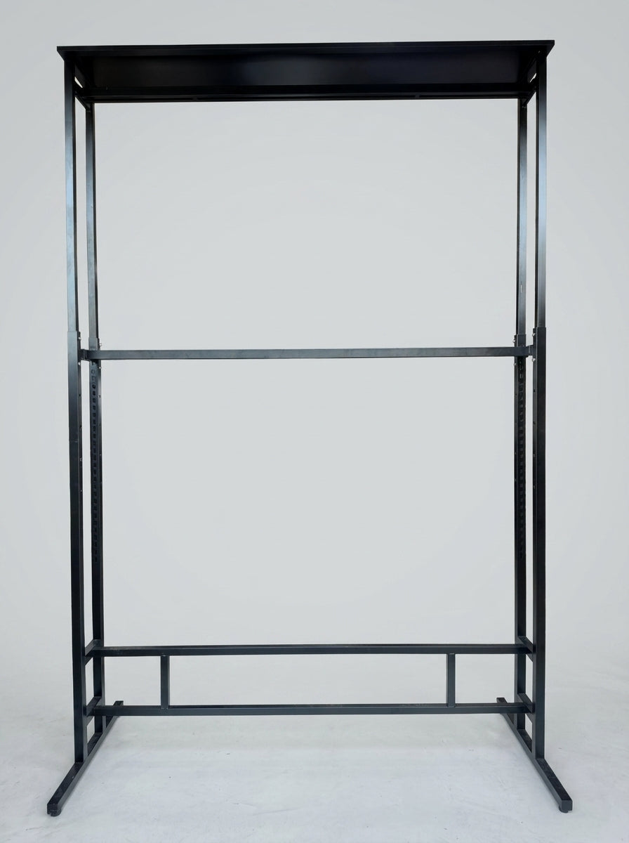Premium Adjustable Double-Rail Garment & Display System