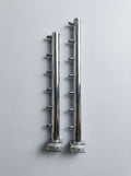 Display handles pin-style chrome and black – retail display handles Tanzania