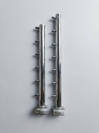 Display handles pin-style chrome and black – retail display handles Tanzania