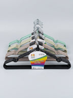 Hongrui HR Anti-Skid Coat Hangers — Pack of 10