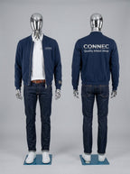 Chrome Male Display Mannequins (Front & Back Set)