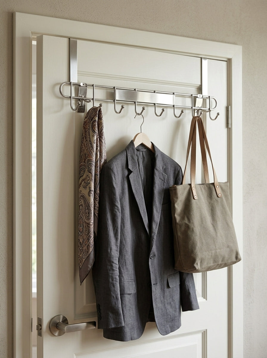 Stainless Steel Wall Hook Rack