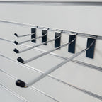 Premium Chrome Slatwall Display Hooks