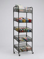 Premium Mesh Storage Cart