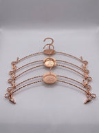 CONNEC Premium Rose Gold Lingerie Hangers (Pack of 10)