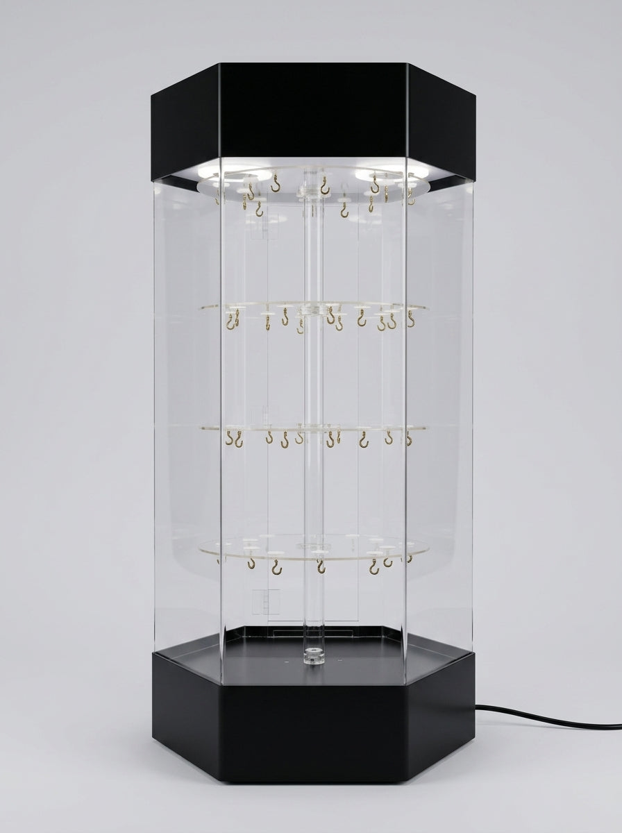 Earring & Jewelry Display Storage Tower
