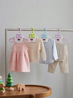 Premium Kids' Bow-Tie Hangers (5pcs)