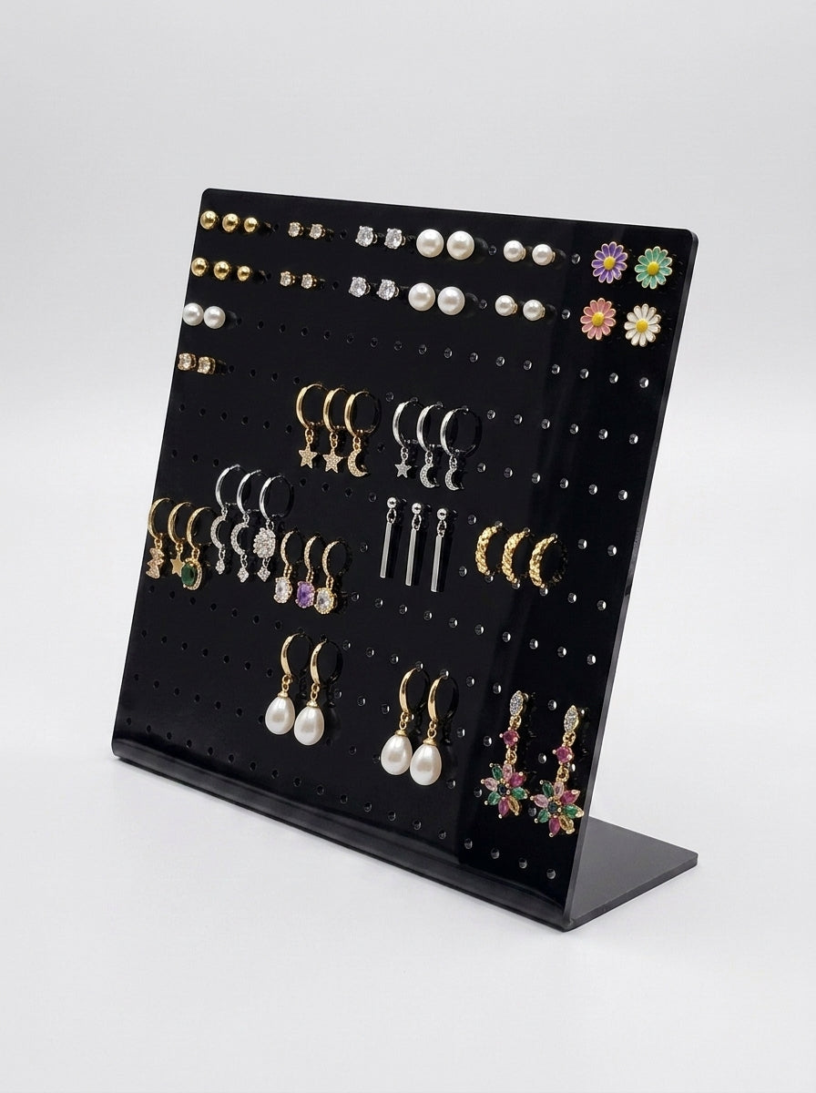 Elegant acrylic earring display stand – photo 6