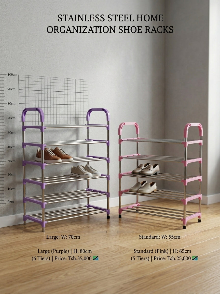 Stainless Steel Home Organization Shoe Rack