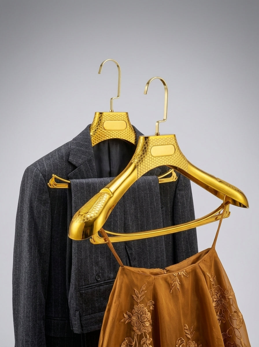 Gold Luxury Hangers (12pcs)