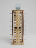 Rotating Eyewear Tower with Mirror – Wood