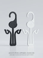 Multi-Pose Apparel & Shoe Hanger (10pcs)