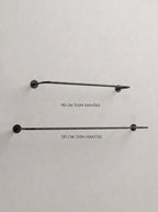 Wall-mounted thin handle clothing rail – wall clothing rail Tanzania