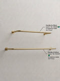 Hand-Forged Brass Wide Handle Wall-Mounted Clothing Rail
